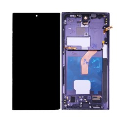 Touch+Display+Frame Samsung Galaxy S22 Ultra/S908 Preto Touch+Display+Frame Samsung Galaxy S22 Ultra/S908 Preto